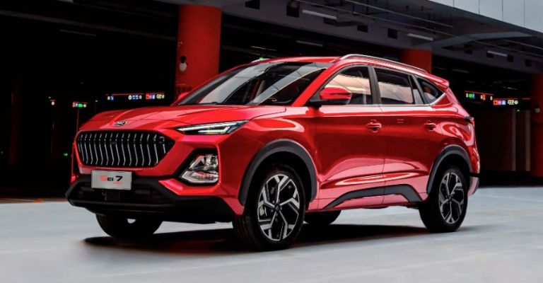 Diseño exterior de la JAC Sei7 Pro 2024