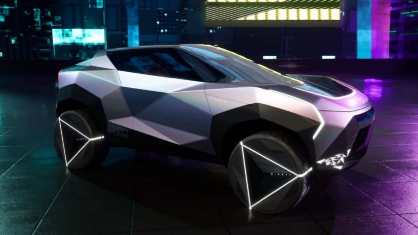 Nissan Hyper Punk, este concepto es cómo se verá una SUV del futuro