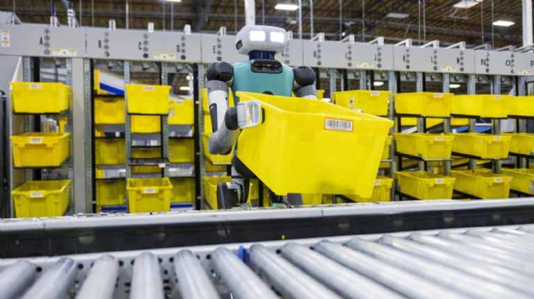 Así es el robot humanoide de Amazon