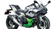 ¡Impresionante! Kawasaki presenta su nueva moto, la Ninja 7 Hybrid