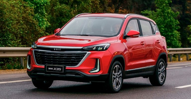 Características de  la BAIC X35