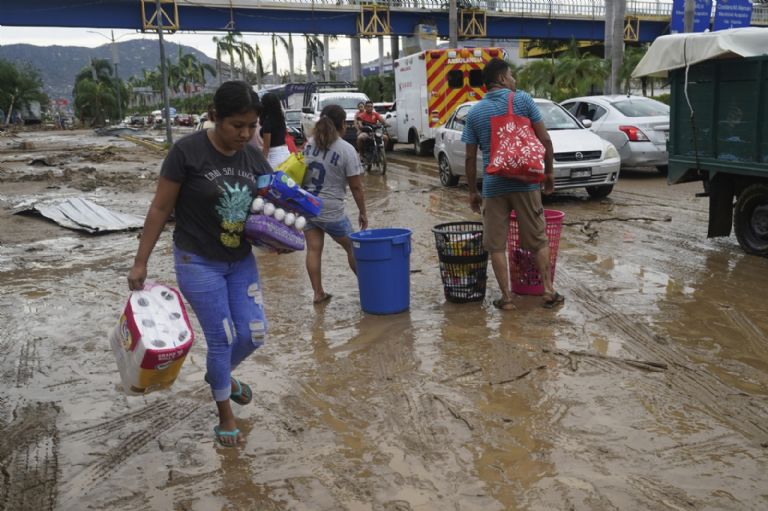 Huracán Otis en Acapulco