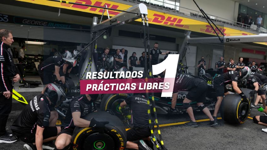 Resultados de las prácticas libres de la F1 hoy en el GP de México 2023