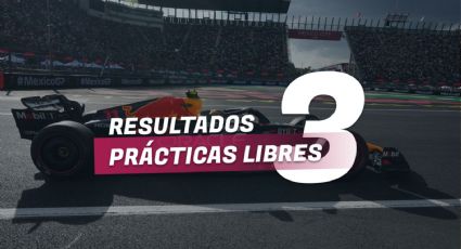 Resultados Prácticas Libres 3 de la F1 hoy del Gran Premio de la Ciudad de México