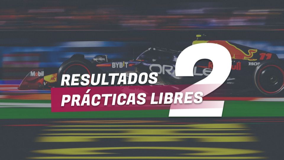 Así van las prácticas libres 2 del Gran Premio de México 2023.