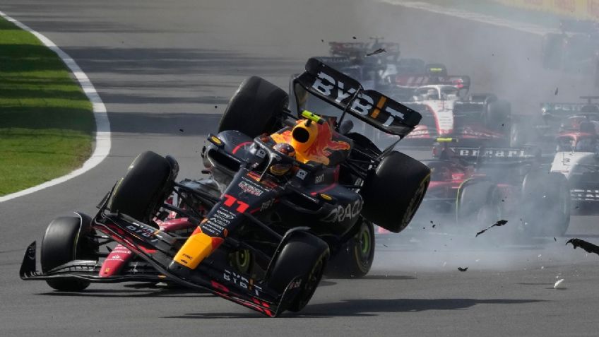 ¿Qué pasó con Checo Pérez en el GP de México 2023?