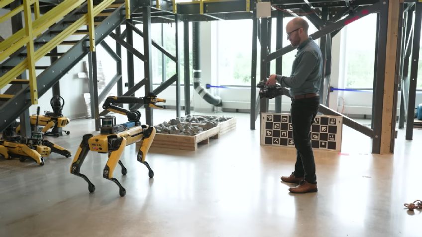 ¡Este perro-robot con inteligencia artificial habla e interactúa! Así es la creación de Boston Dynamics