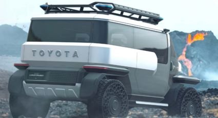 Toyota Baby Lunar Cruiser, un concepto tierno y electrificado para la Luna que tiene líneas de la FJ40