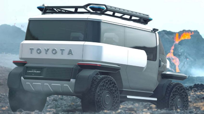 Toyota Baby Lunar Cruiser, un concepto tierno y electrificado para la Luna que tiene líneas de la FJ40