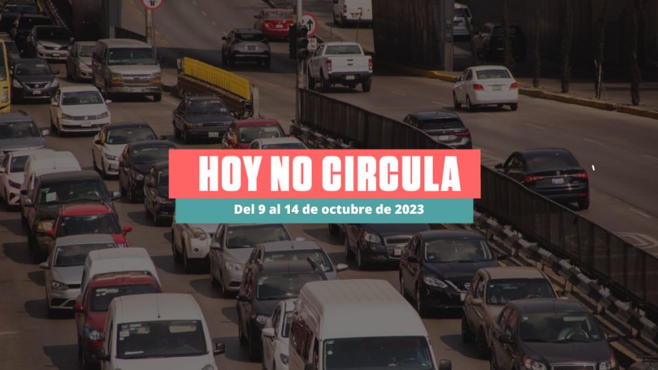 El Hoy No Circula es un programa que aplica en la CDMX y el Edomex.