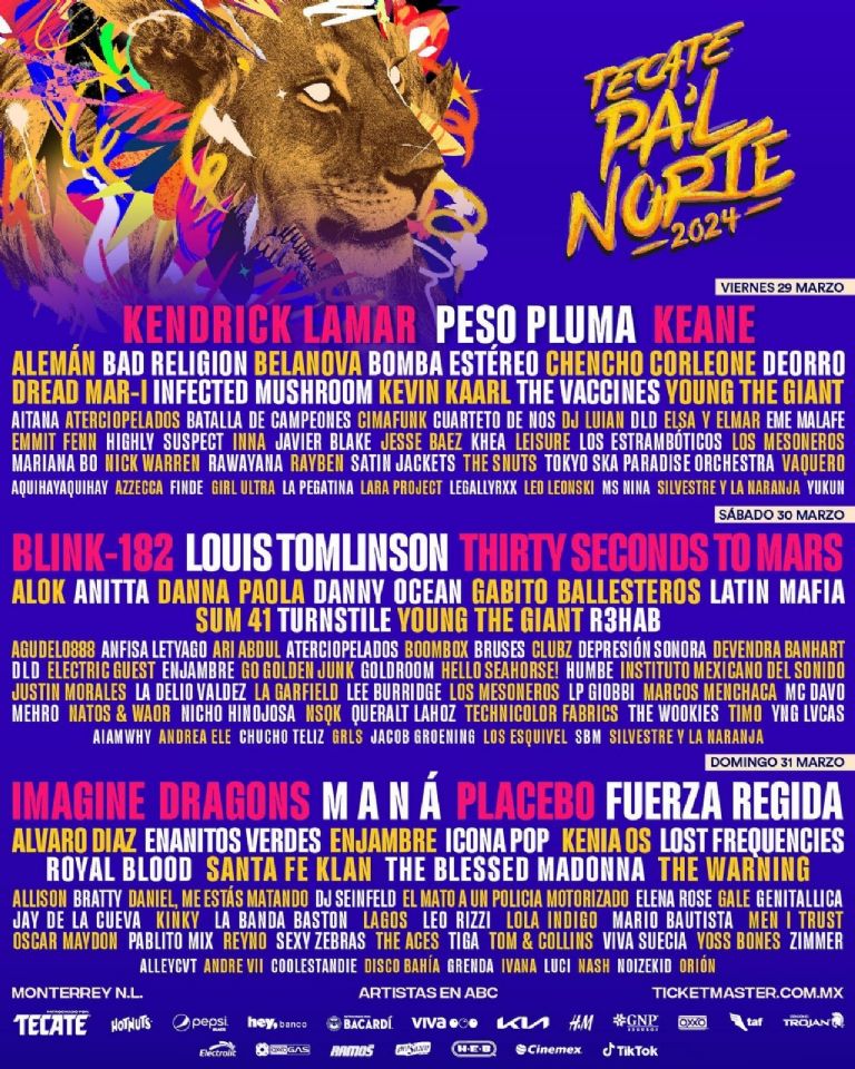 Tecate pal norte 2024 lineup