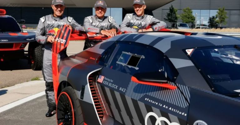 Audi e-tron prototipos on track
