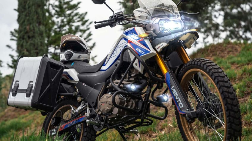 ¿Cuánto cuesta la Vento GT 250? Una moto adventure para viajar con todo lo necesario
