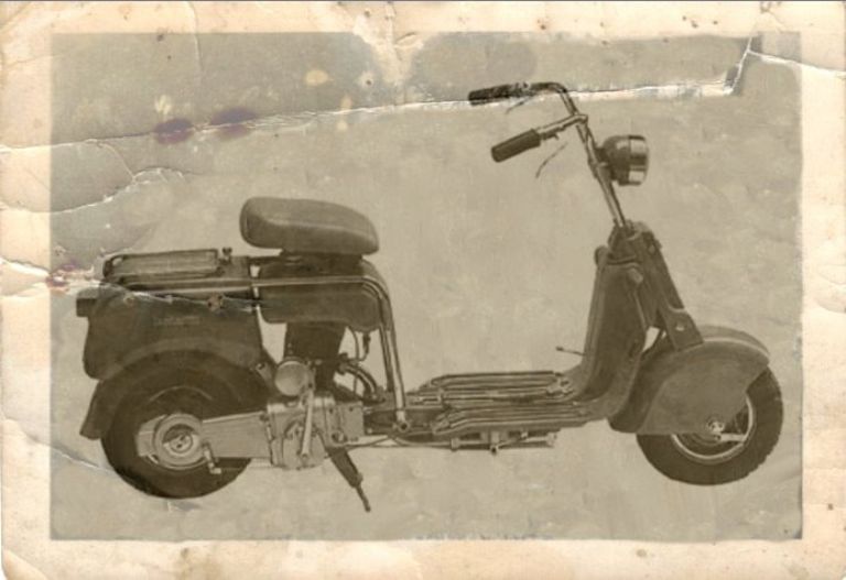 Lambretta Este fue su primer scooter