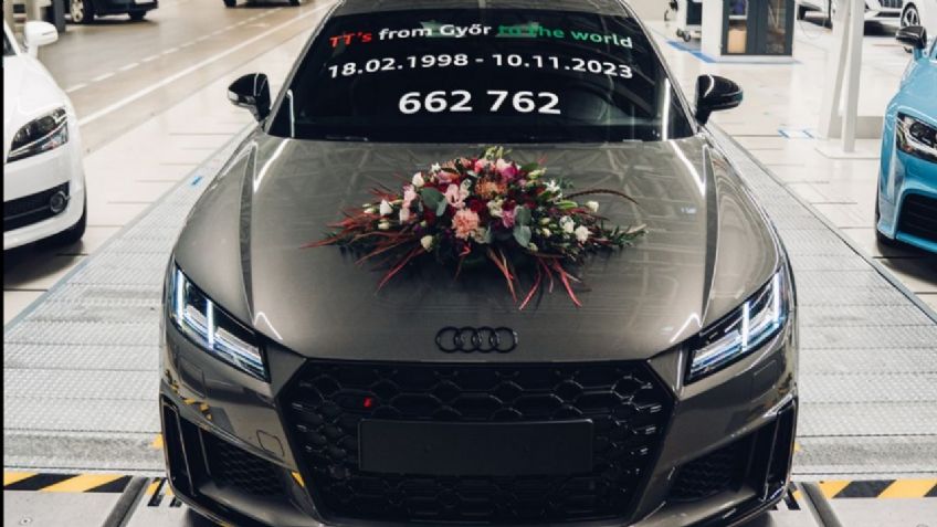 Audi TT, la última unidad de este auto deportivo ya salió de la planta