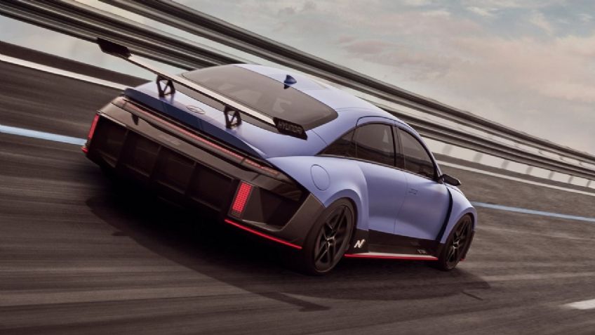 El auto eléctrico deportivo Hyundai Ioniq 6 N podría contar con más de 600 hp