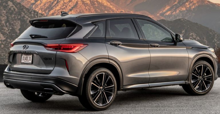 Diseño de la Infiniti QX50 Sport 2023