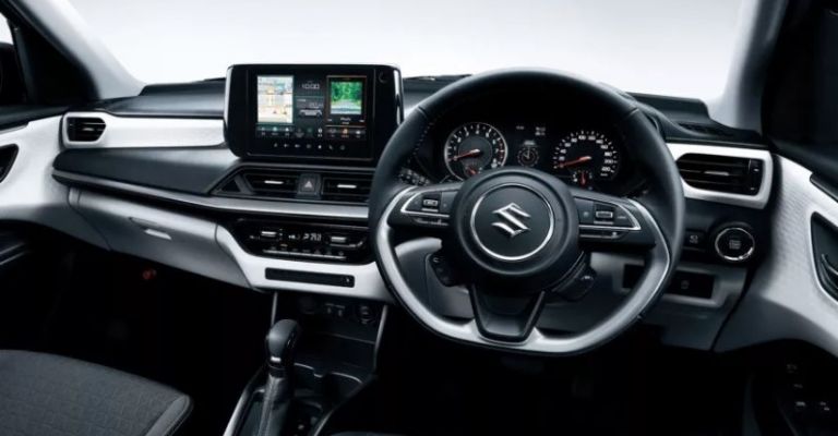 Motor e interior del Suzuki Swift 2024