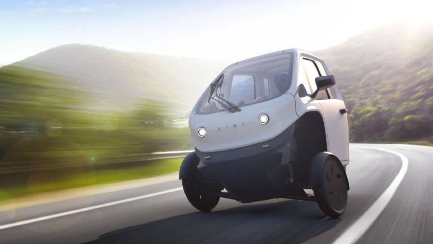 ¡No es un microcoche ni tampoco un triciclo!  Así es el novedoso vehículo eléctrico CIXI Vigoz