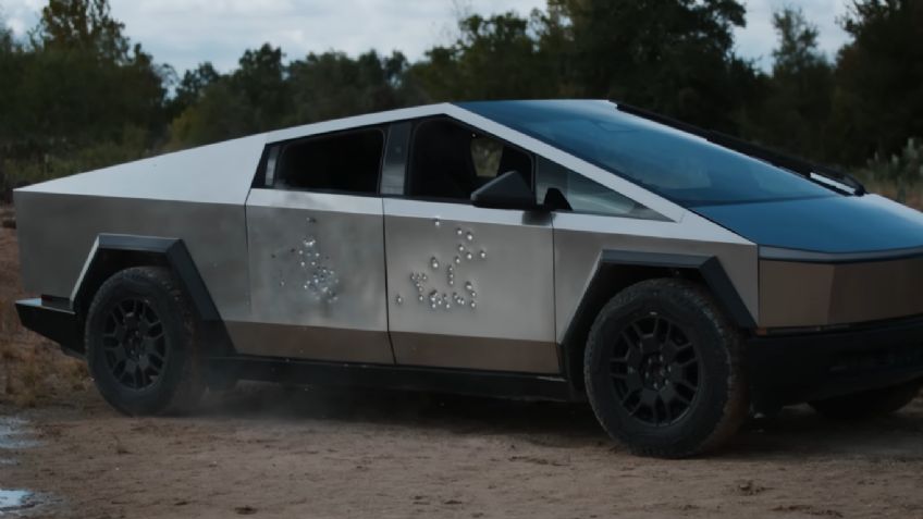 VIDEO: ¡Más veloz que un Porsche 911 y también es a prueba de balas! Así es la Tesla Cybertruck