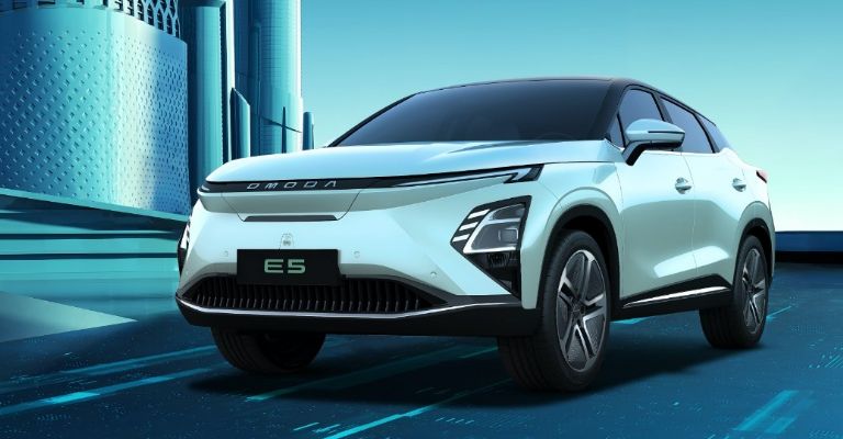 Omoda E5, diseño y características