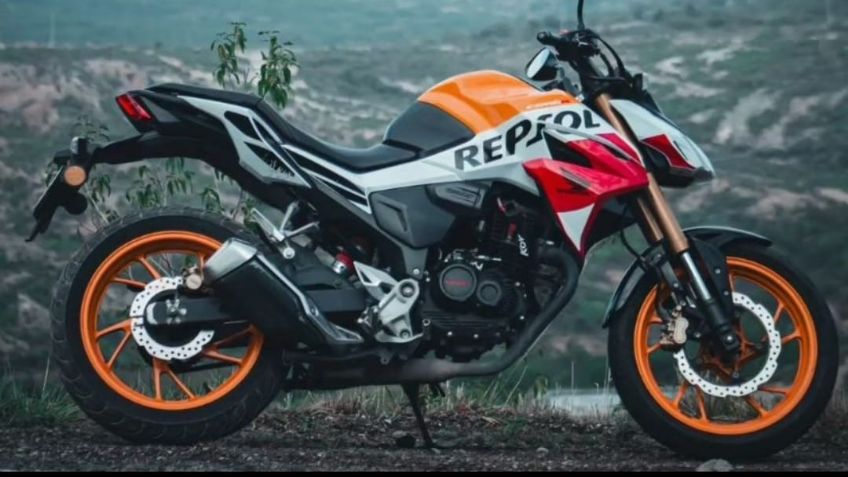 ¿Cuánto piden de enganche por la motocicleta Honda CB190R modelo 2024?
