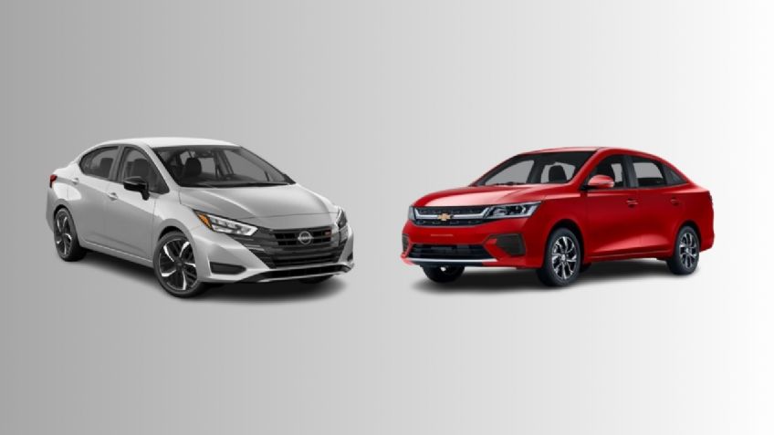 Chevrolet Aveo o Nissan Versa: ¿Cuál es el mejor sedán para 2024?