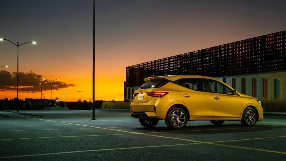 El Aveo es uno de los autos más baratos de Chevrolet en México.