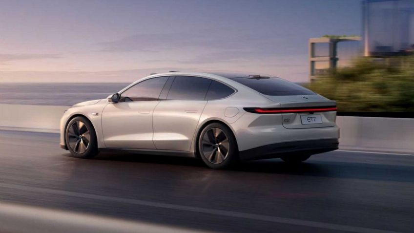 Nio ET7, este sedán eléctrico chino que logra más de 1,000 km de autonomía