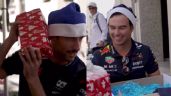 ¡Checo Pérez sorprendió a su ex compañero Daniel Ricciardo! Le hizo un regalo navideño muy mexicano