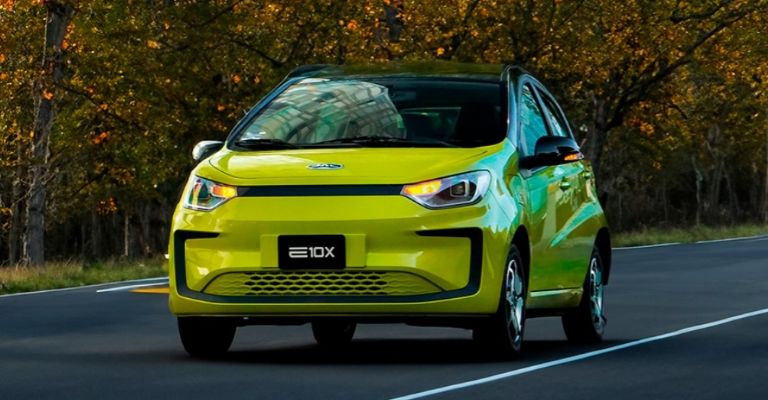 Diseño del JAC E10X 2024
