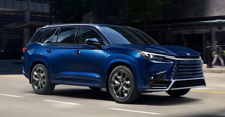 Diseño de la Lexus TX 2024