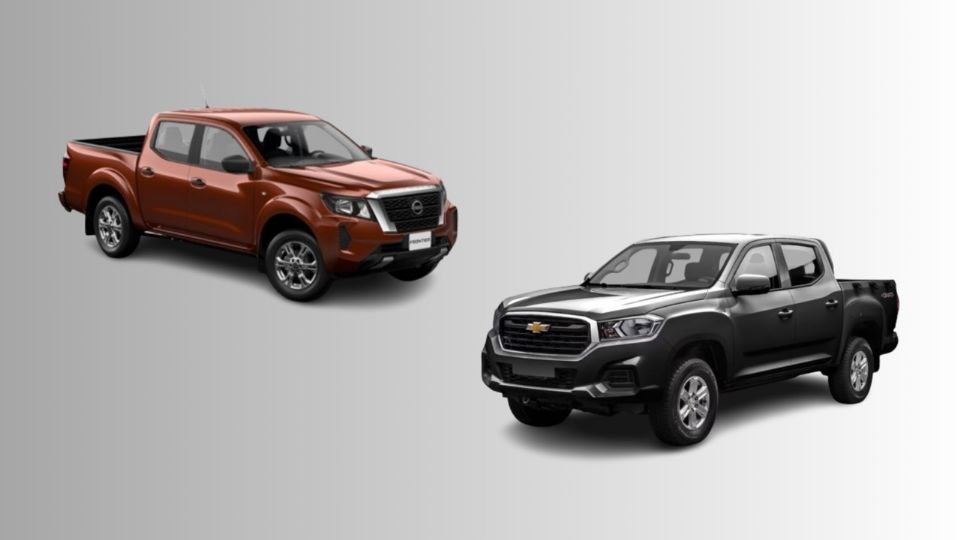 Comparamos a las pick-ups de Nissan y Chevrolet