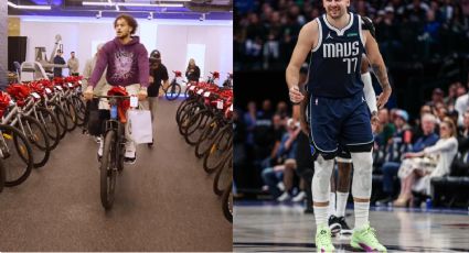 ¡Luka Doncic sorprendió a los Dallas Mavericks con unas bicicletas eléctricas! Son de la marca de autos Mercedes-Benz