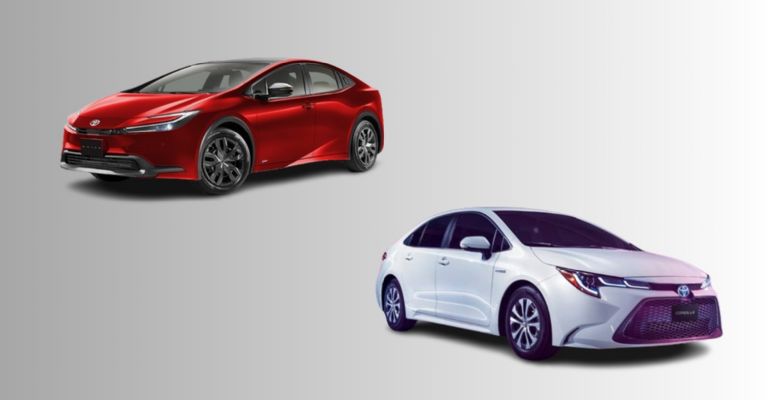 Comparativa Toyota Prius vs Corolla HEV