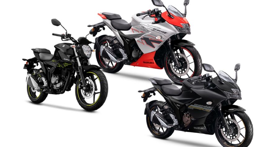 ¡3 nuevas motos Suzuki GIXXER modelos 2024! Son para la ciudad y darle la vuelta al tráfico
