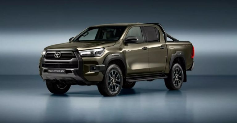 Diseño de la Toyota Hilux 2024
