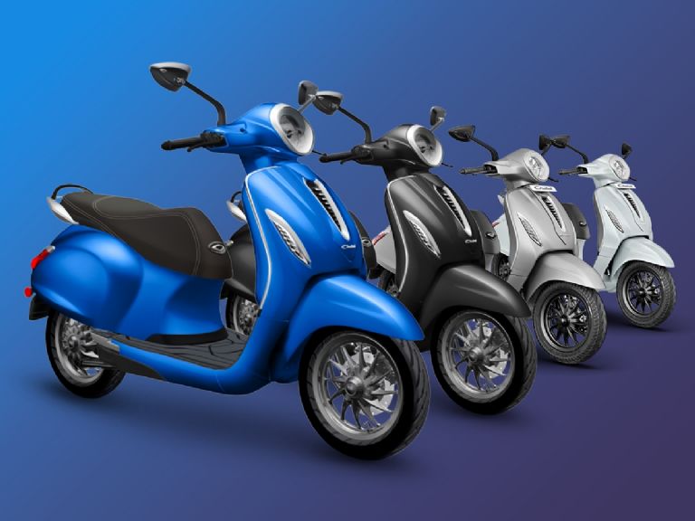 Así es el nuevo scooter eléctrico de Bajaj