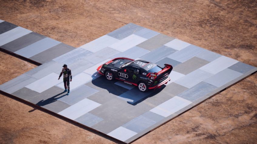 Video: Audi S1 Hoonitron, así fue el último Electrikhana de Ken Block, fue grabado en México