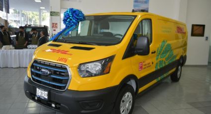 DHL y Grupo Andrade presentan su nueva flota de camionetas eléctricas Ford E-Transit