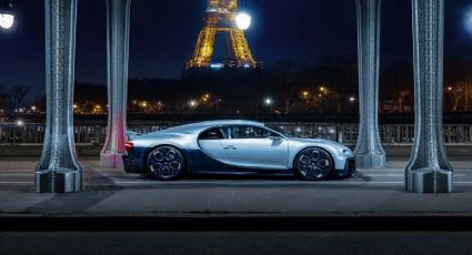 VIDEO: Imperdible, así luce el Bugatti Chiron Profilée por las calles de París