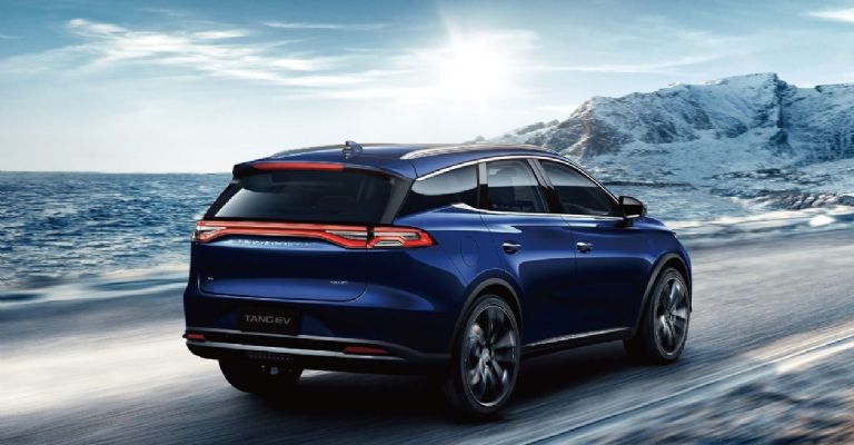 Motor de la BYD Tang EV 2023