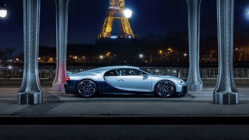 VIDEO: Imperdible, así luce el Bugatti Chiron Profilée por las calles de París