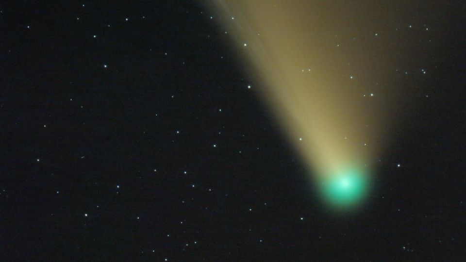 En dónde ver el cometa verde.