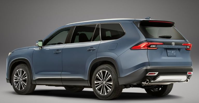 Diseño exterior de la Toyota Grand Highlander 2024