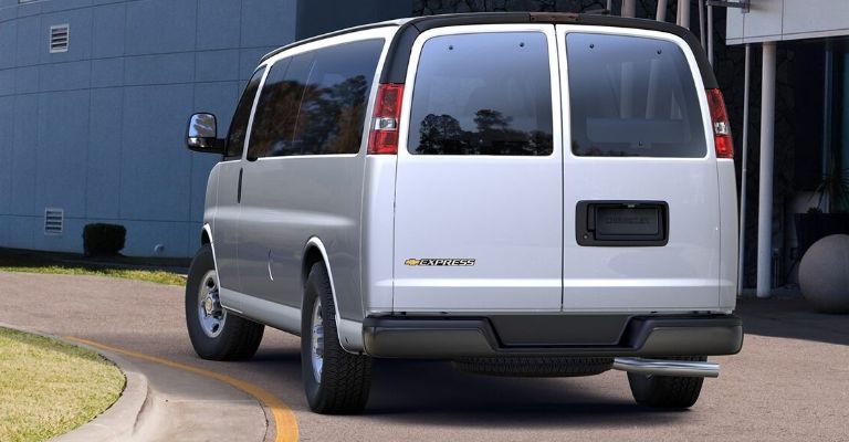 Diseño exterior de la Chevrolet Express 2023