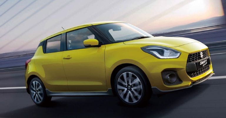 Diseño exterior del Suzuki Swift Sport 2023