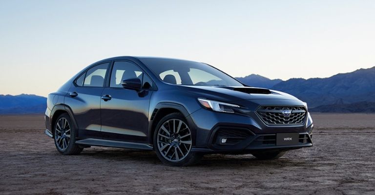 Diseño exterior del Subaru WRX