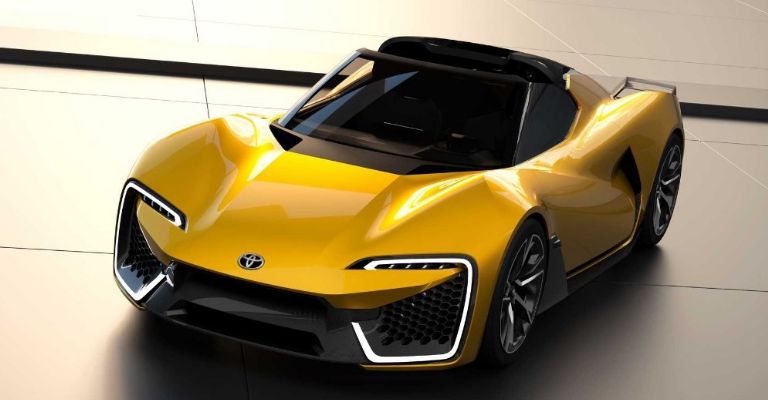 Líneas del Toyota Sports EV