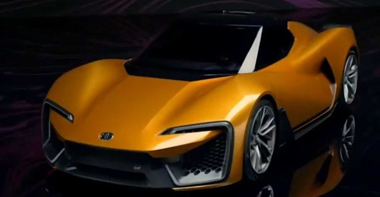 Diseño exterior del concepto Toyota Sports EV